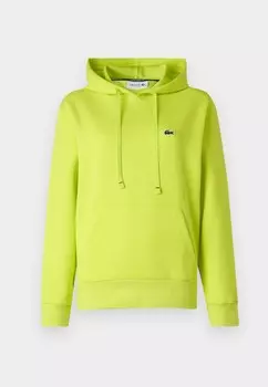 Толстовка с капюшоном Lacoste, зеленый