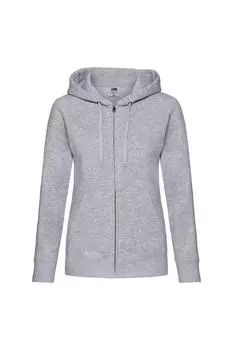 Толстовка с капюшоном Lady-Fit Fruit of the Loom, серый
