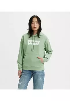 Толстовка с капюшоном Levi's, зеленый