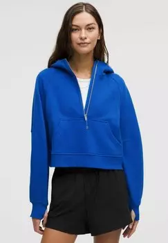 Толстовка с капюшоном lululemon, синий