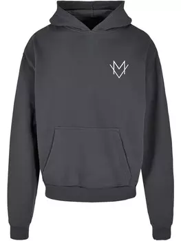 Толстовка с капюшоном Merchcode, цвет darkgrey