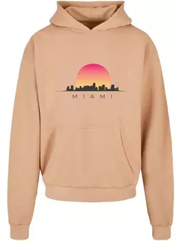 Толстовка с капюшоном Merchcode, цвет unionbeige