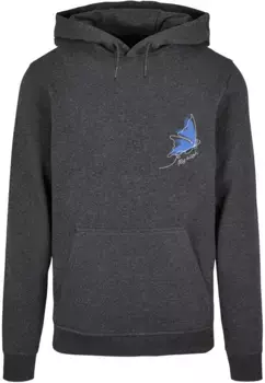 Толстовка с капюшоном Merchcode " Merchcode Men's Fly High Basic Hoody", цвет Charcoal