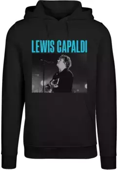 Толстовка с капюшоном Merchcode " Merchcode Men's Lewis Capaldi - Photo Tour Hoody", черный