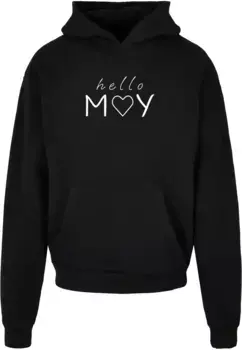 Толстовка с капюшоном Merchcode " Merchcode Men's Spring - Hello may Ultra Heavy Hoody", черный