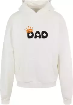 Толстовка с капюшоном Merchcode " Merchcode Men's Fathers Day - King Dad Ultra Heavy Hoody", цвет Ready For Dye