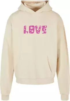 Толстовка с капюшоном Merchcode " Merchcode Men's Valentines Day - Flowers Love Ultra Heavy Hoody", цвет Sand