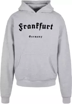 Толстовка с капюшоном Merchcode " Merchcode Men's Frankfurt Ultra Heavy Hoody", серый
