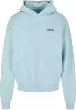Толстовка с капюшоном Merchcode " Merchcode Men's Logo Upper Heavy Hoody", синий