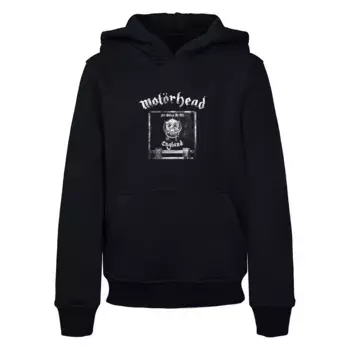 Толстовка с капюшоном Merchcode «Merchcode Men's Kids Motorhead - No Sleep At All Basic Hoody», черный