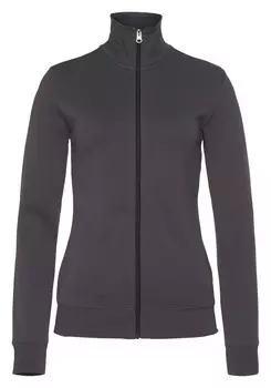 Толстовка с капюшоном на молнии BENCH Zip-Up Hoodie, серый