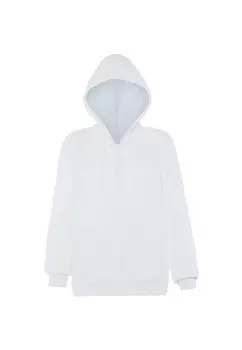 Толстовка с капюшоном на молнии Flyweight Zip-Up Hoodie, белый