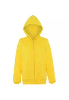 Толстовка с капюшоном на молнии Flyweight Zip-Up Hoodie, желтый