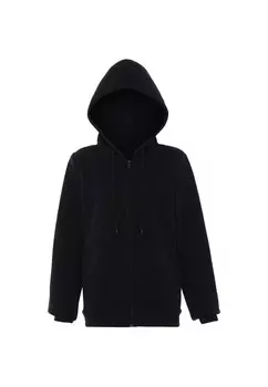 Толстовка с капюшоном на молнии hoona Zip-Up Hoodie, черный