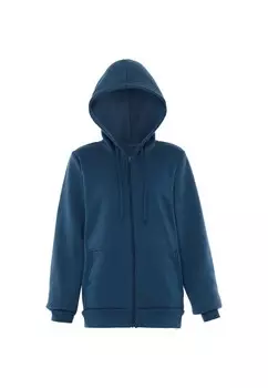 Толстовка с капюшоном на молнии hoona Zip-Up Hoodie, синий
