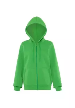 Толстовка с капюшоном на молнии Libbi Zip-Up Hoodie, лаймовый