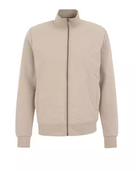 Толстовка с капюшоном на молнии WE Fashion, бежевый