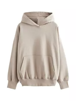 Толстовка с капюшоном Next Sweatshirt, бежевый