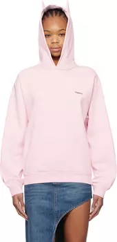 Толстовка с капюшоном Pink Horn Coperni