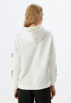 Толстовка с капюшоном PRINTED Koton, белый