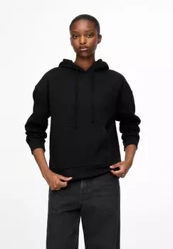 Толстовка с капюшоном PULL&BEAR, черный
