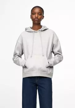 Толстовка с капюшоном PULL&BEAR, серый
