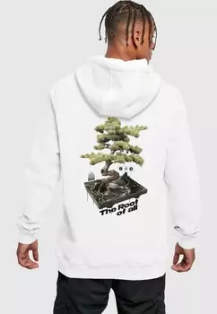 Толстовка с капюшоном ROOT OF ALL Mister Tee, белый