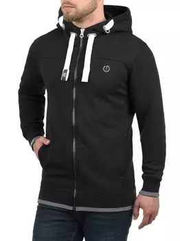 Толстовка с капюшоном sdbenjaminzip Solid, черный