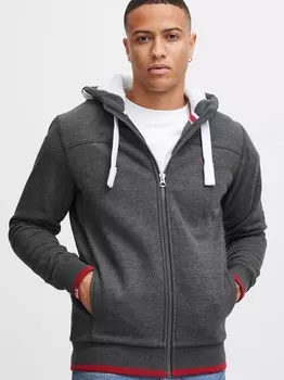 Толстовка с капюшоном sdbenjaminzip Solid, серый
