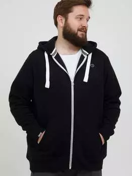Толстовка с капюшоном sdbennzip Solid, черный