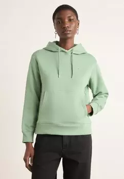 Толстовка с капюшоном SHIELD HOODIE - Sweatshirt GANT, зеленый
