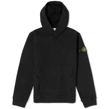 Толстовка с капюшоном Stone Island, черный