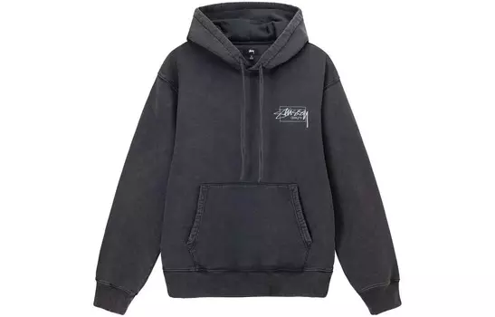 Толстовка с капюшоном Stssy Dyed Designs Stussy, синий