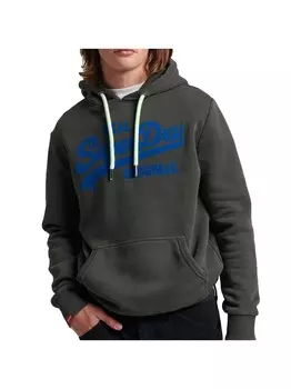 Толстовка с капюшоном Superdry, серый