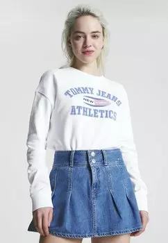Толстовка с капюшоном Tommy Jeans, белый