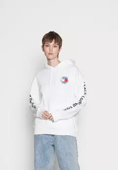 Толстовка с капюшоном Tommy Jeans, белый