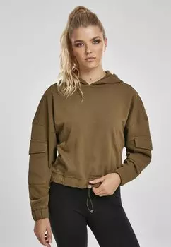 Толстовка с капюшоном Urban Classics, белый