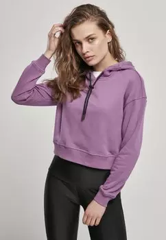 Толстовка с капюшоном Urban Classics, фиолетовый