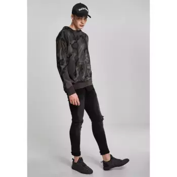 Толстовка с капюшоном URBAN CLASSICS " Urban Classics Men's High Neck Camo Hoody", цвет Darkcamo
