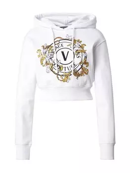 Толстовка с капюшоном Versace Jeans Couture Sweatshirt, белый