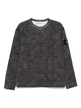 Толстовка с компасом Stone Island, черный