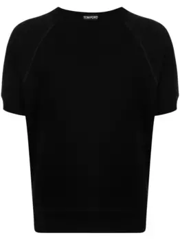 Толстовка с короткими рукавами TOM FORD, черный