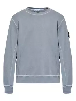 Толстовка с круглым вырезом Stone Island, синий