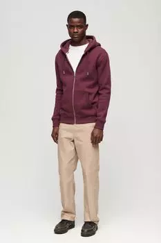 Толстовка с логотипом Essential Superdry, красный