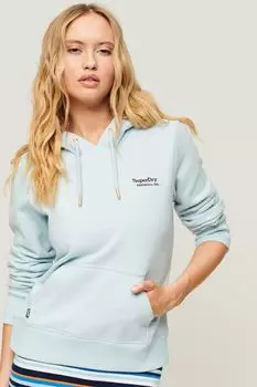 Толстовка с логотипом Essential Superdry, синий