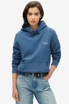 Толстовка с логотипом Essential Superdry, синий