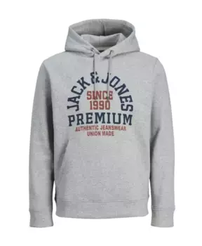 Толстовка с логотипом Jack & Jones, серый