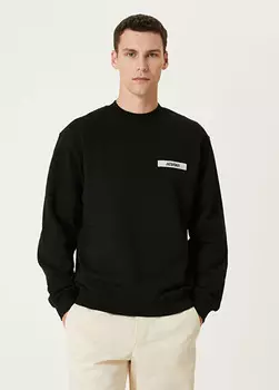 Толстовка с логотипом Jacquemus, черный