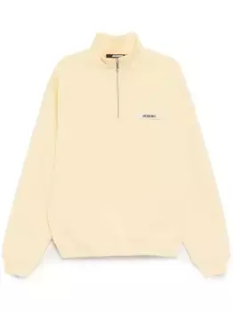 Толстовка с логотипом JACQUEMUS, желтый