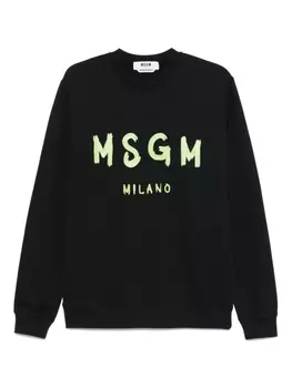 Толстовка с логотипом MSGM, черный